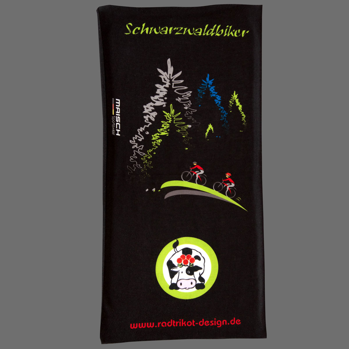 Schwarzwaldbiker Multifunktionstuch / Schlauchtuch